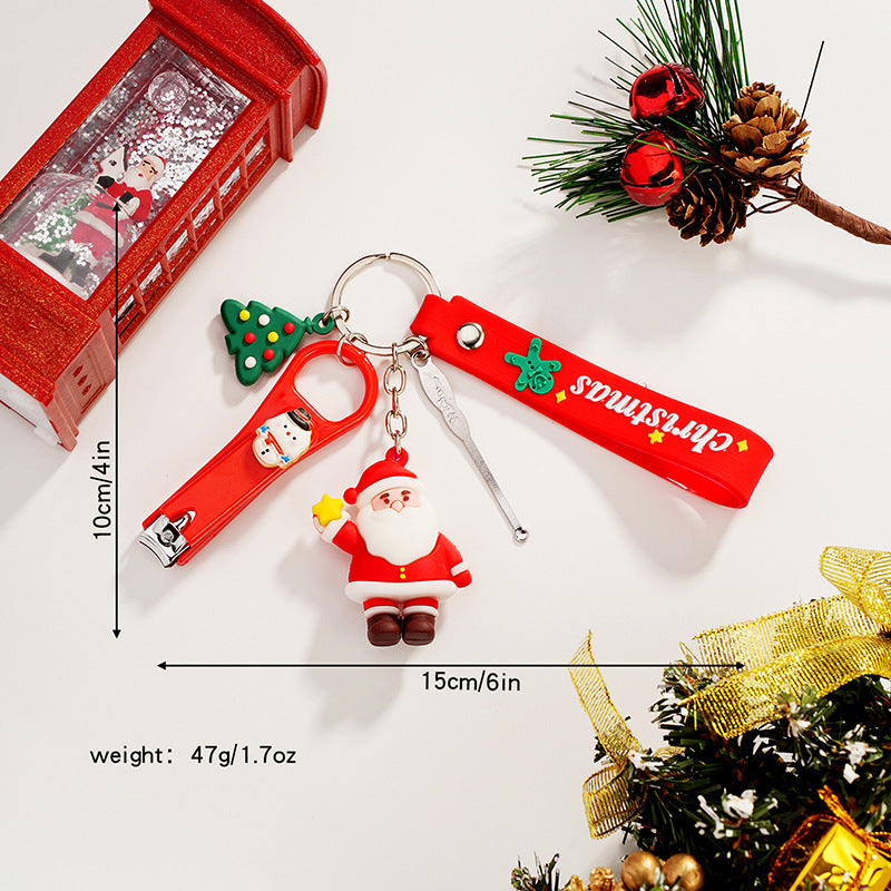 Wholesale Christmas Cartoon Keychains